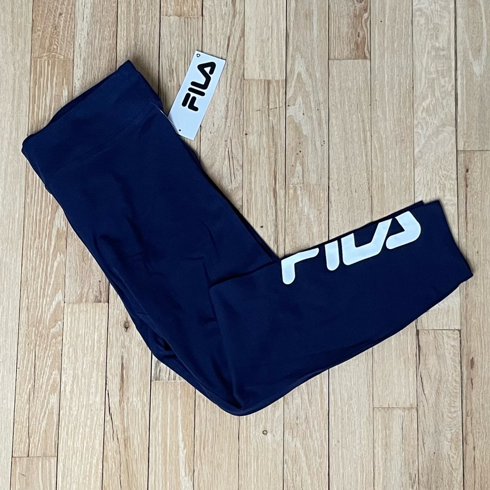 FILA Speed Logo Leggings Nwt